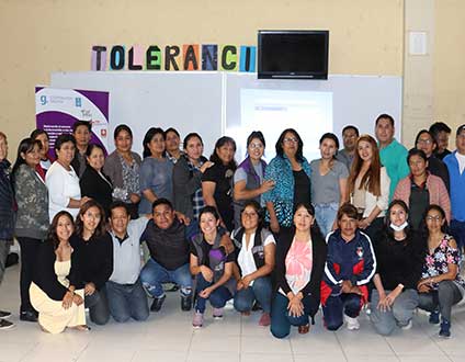 Primeras acciones de prevención en unidades educativas de Sacaba